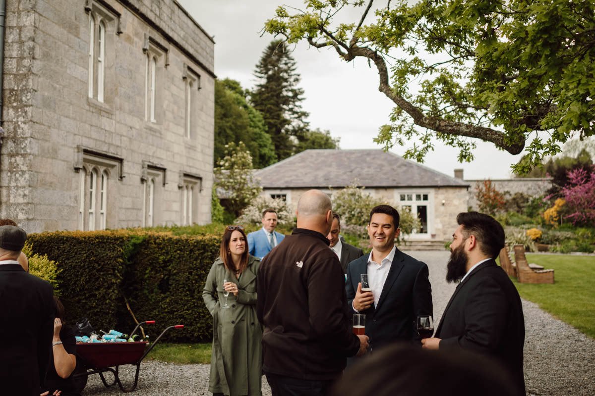 Relaxed Lisnavagh House Wedding 68